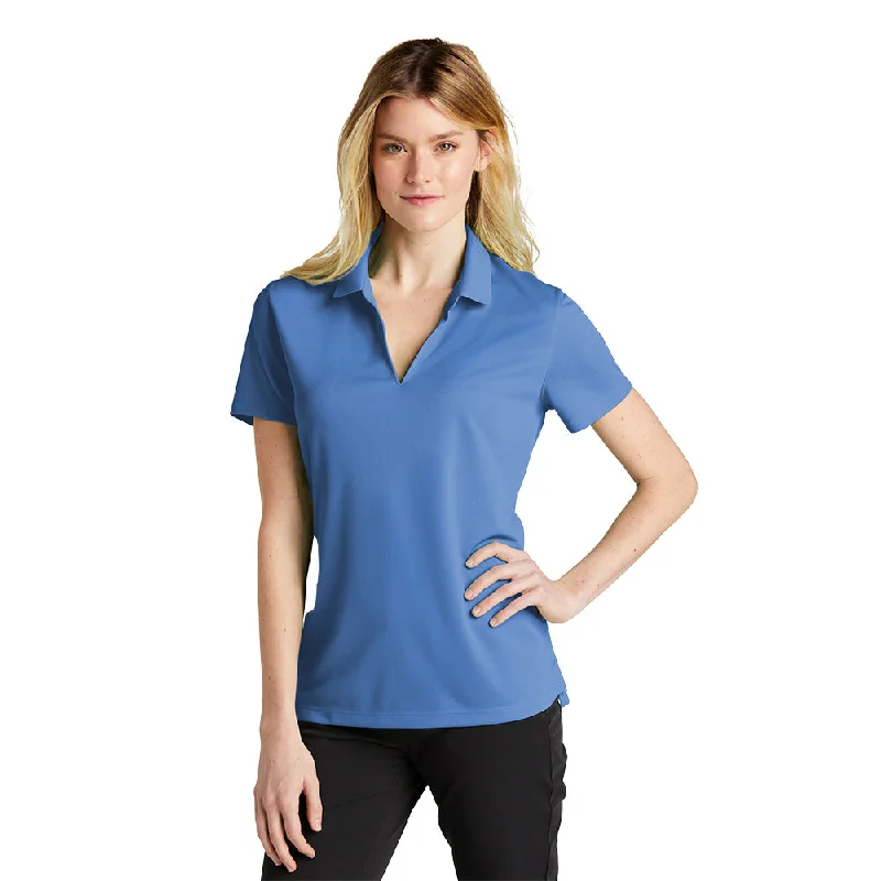 Nike NKDC1991 Ladies Dri-FIT Micro Pique 2.0 Polo - Valor Blue