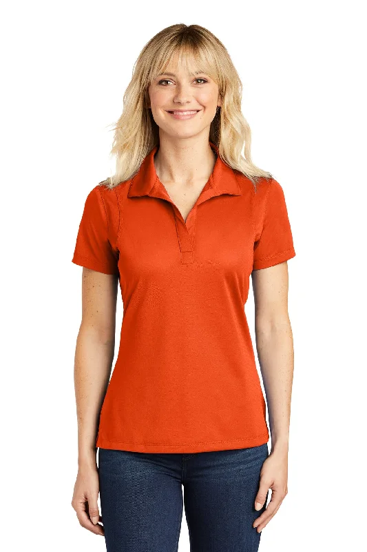 Sport-Tek LST650 Ladies Micropique Sport-Wick Polo - Deep Orange