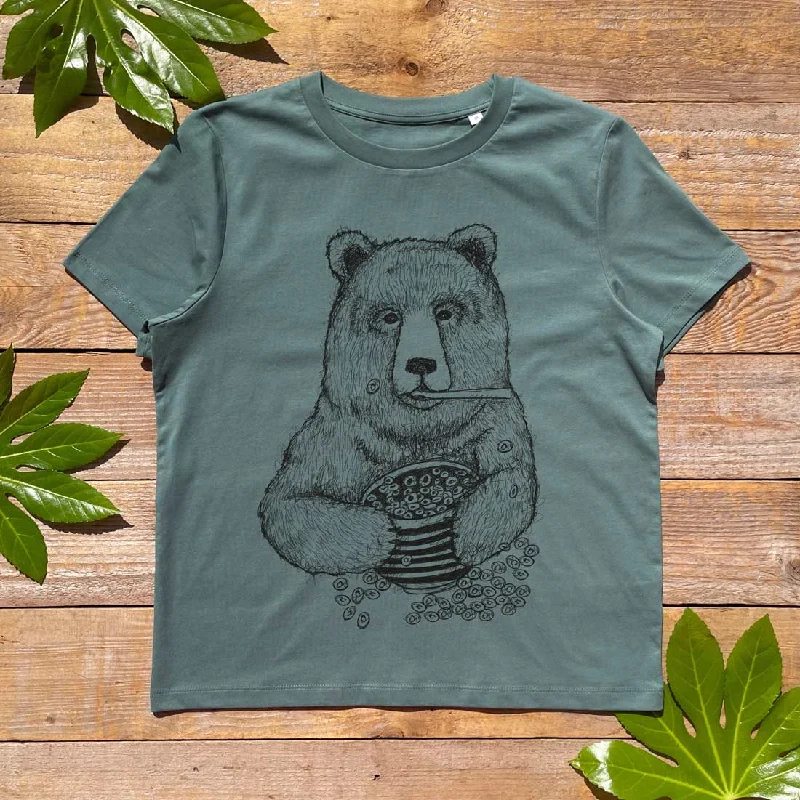 Breakfast Bear Women's T-Shirt