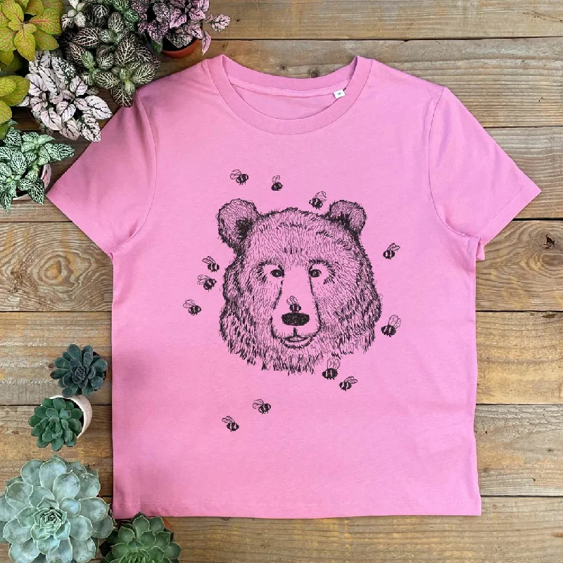 'Bumble Bee Bear' Women's T-Shirt