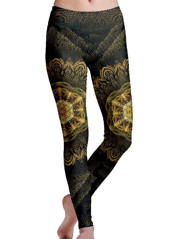 Tibetan Mantra Leggings