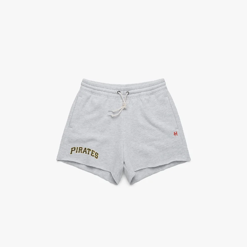 Women's Pittsburgh Pirates Jersey Logo Sweat Shorts