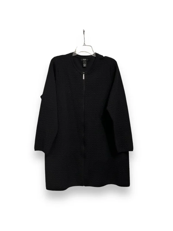 Jacket Shirt By Alfani In Black, Size: 1x