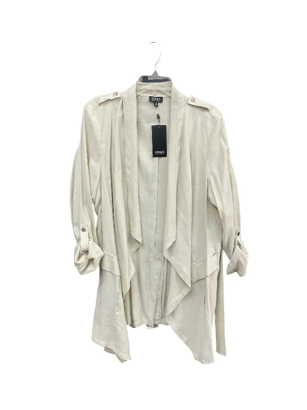 Jacket Shirt By Jones New York In Cream, Size: Xl